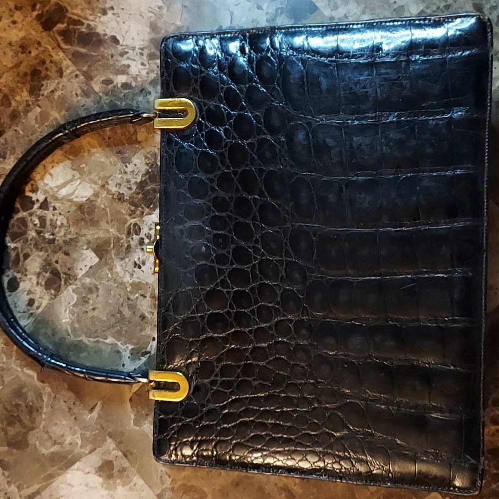 VINTAGE Bellestone Alligator Bag